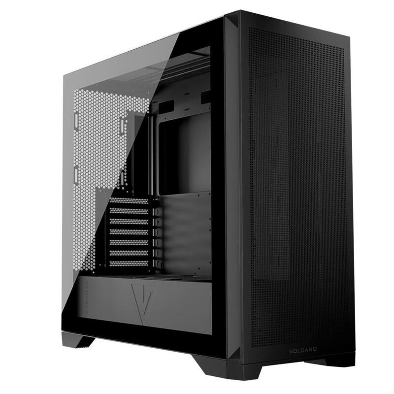 Modecom Caja De Ordenador Volcano Expanse S Midi Black