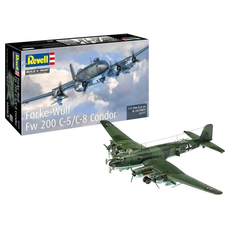 Model De Plástico Avión Focke-Wulf Fw 200 C-5/C-8