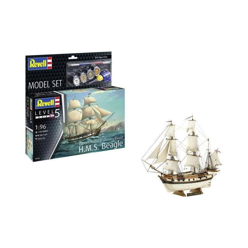 Model De Plástico H.M.S.Beagle