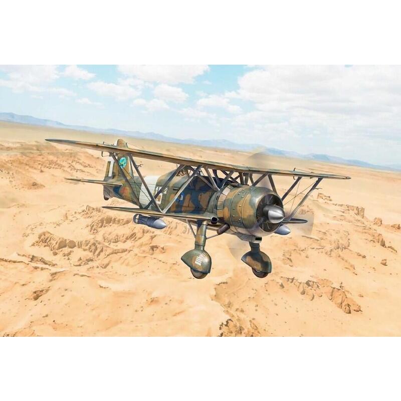 Model Do Sklejania Fiat Cr.42 Falco Assault/Night Fighter