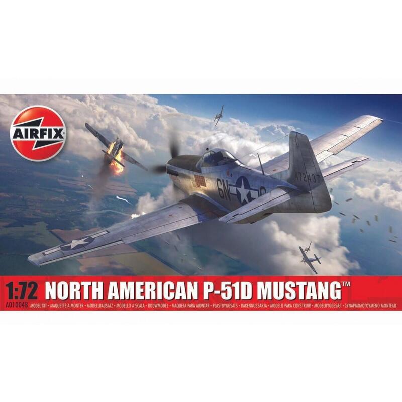 Model Plastikowy North American P-51d Mustang 1/72