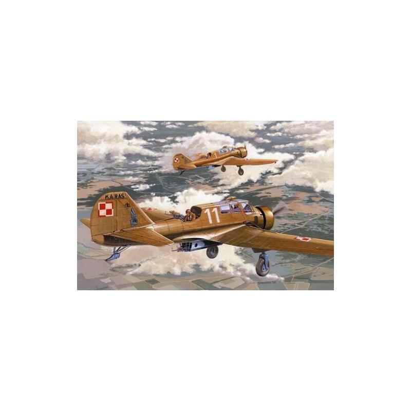 Model Plastikowy Pzl-23a Karas Early Version