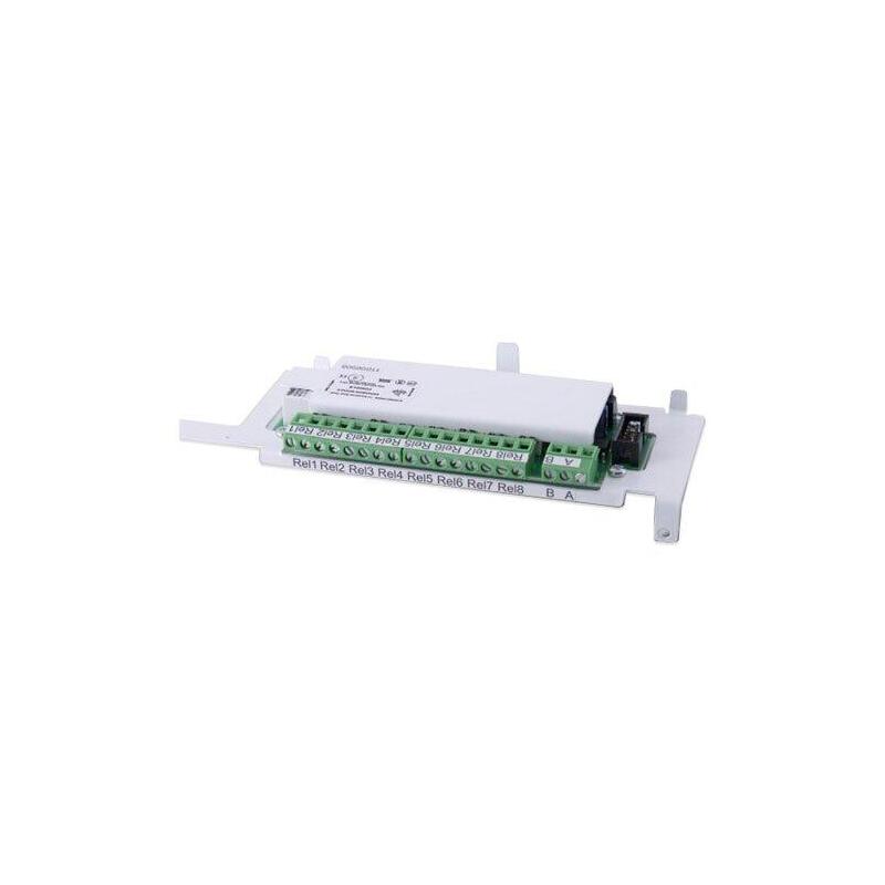 Módulo Con 4 Salidas De Relé + Interface Rs232/485 Para Central Unipos Fs4000-4