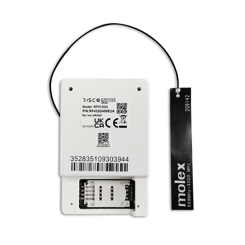Módulo Gsm 2g Enchufable Multi-Socket De Grado 3 Para Lightsys+, Con Antena Pcb Para Montaje Interno En Caja De Plástico