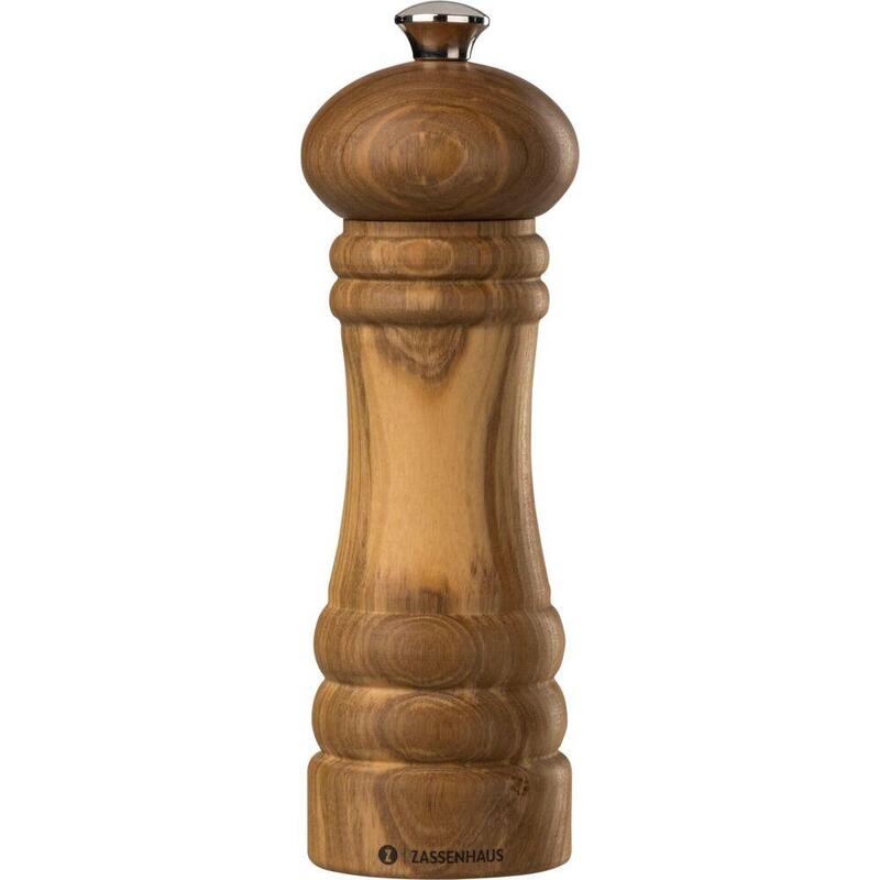 Molinillo De Pimienta Zassenhaus Berlin Madera De Olivo 18 Cm