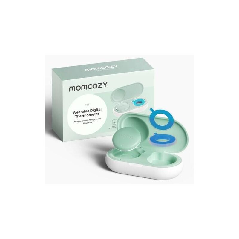 Momcozy T31 Termómetro Inteligente Para Bebés Verde