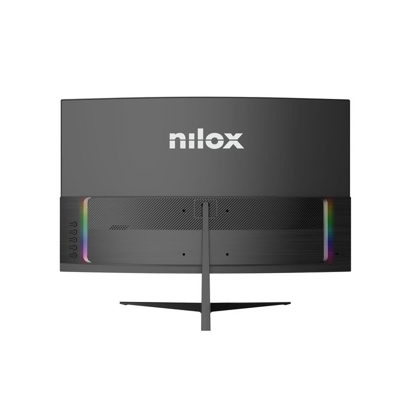 Monitor 27" Curvo Dp Hdmi Nilox Nxm27crv2402 Va Fhd 240hz 1ms 250cd/Mâ² Vesa 100x100