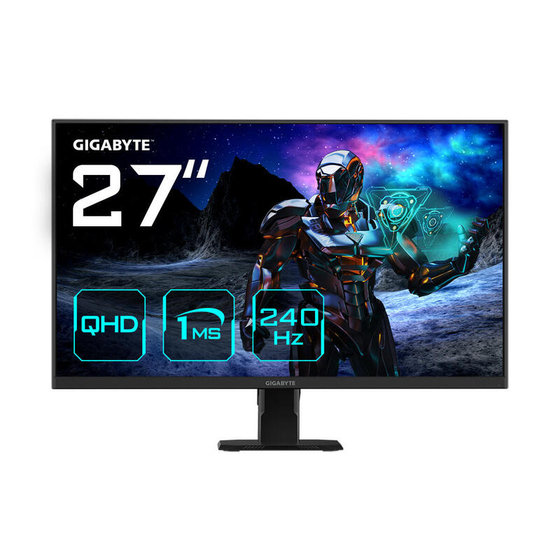 Monitor Gigabyte 27" Gs27q X,Ips,2560x1440 (Qhd),0.23pp,1000:1,1ms,250hz,2hdmi+1dp