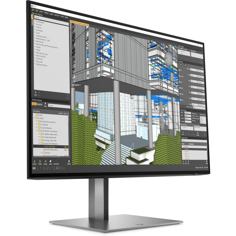 Monitor Hp Z24n G3 Workstation,24'',61cm/24"  Ips,1920x1080,5ms,Dp,Hdmi,3 Años Car