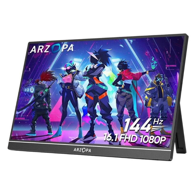 Monitor Portátil  Arzopa Z1fc 16,1'' Fhd Ips 144hz Hdr