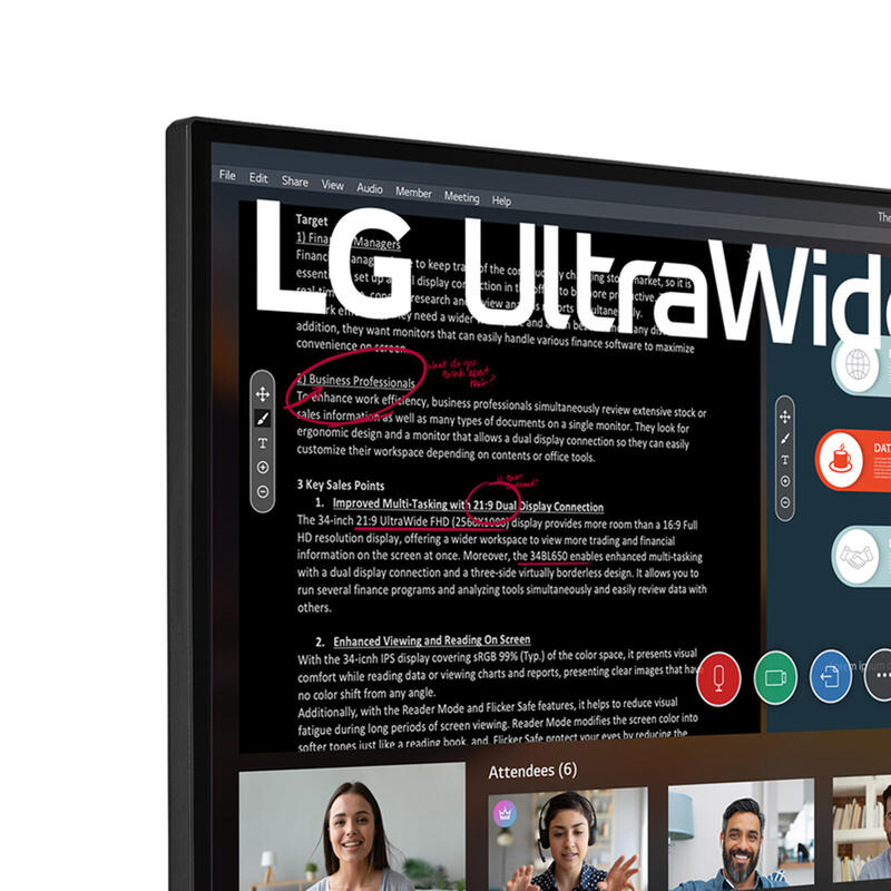 Monitor Profesional Ultrapanorámico Lg 29wp500-B 29' Wfhd Negro