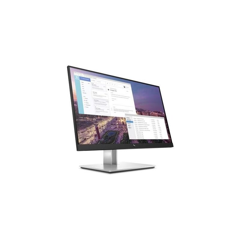 Monitor Reacondicionado Hp E23 G4 23' Full Hd Plata Y Negro 1 Año De Garantia
