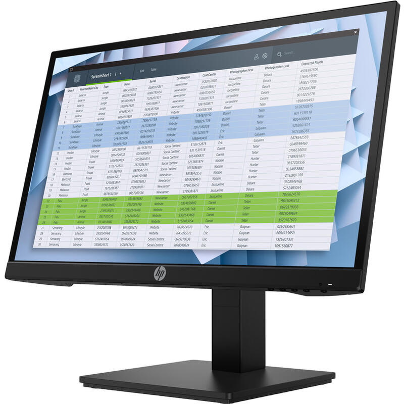 Monitor Reacondicionado Hp P22h G4 Fhd 54,61 Cm (21,5''), Ips,Full Hd,Negro 1 Año De Garantia