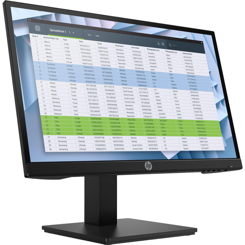 Monitor Reacondicionado Hp P22h G4 Fhd 54,61 Cm (21,5''), Ips,Full Hd,Negro 1 Año De Garantia