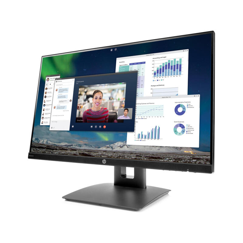 Monitor Reacondicionado Hp Vh240a  23.8" Led Fhd 1920x1080 A 60 Hz 16:9  Vga  Hdmi Negro 1 Año De Garantia