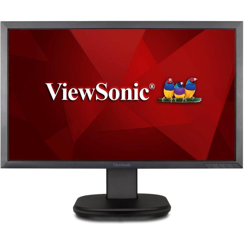 Monitor Reacondicionado Viewsonic 24" Vg2439smh  Fhd 1080p Hdmi Vga Displayport Negro  1 Año De Garantia