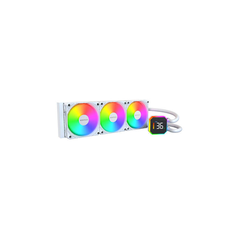 Montech Hyperflow Digital 360, Refrigeración Por Agua Blanco Hyperflow Digital 360 (W)