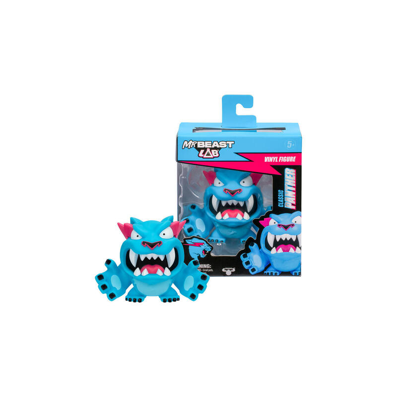 Moose Toys Mrbeast Lab Figuras De Vinilo - Pantera Clásica, Figura De Juguete 24730