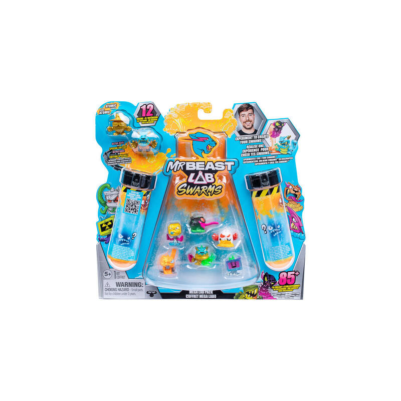 Moose Toys Ltd. Mrbeast Lab Swarms S2 Mega Lab 12 Pack - Sort 3 (Sortierter Artikel) 24751