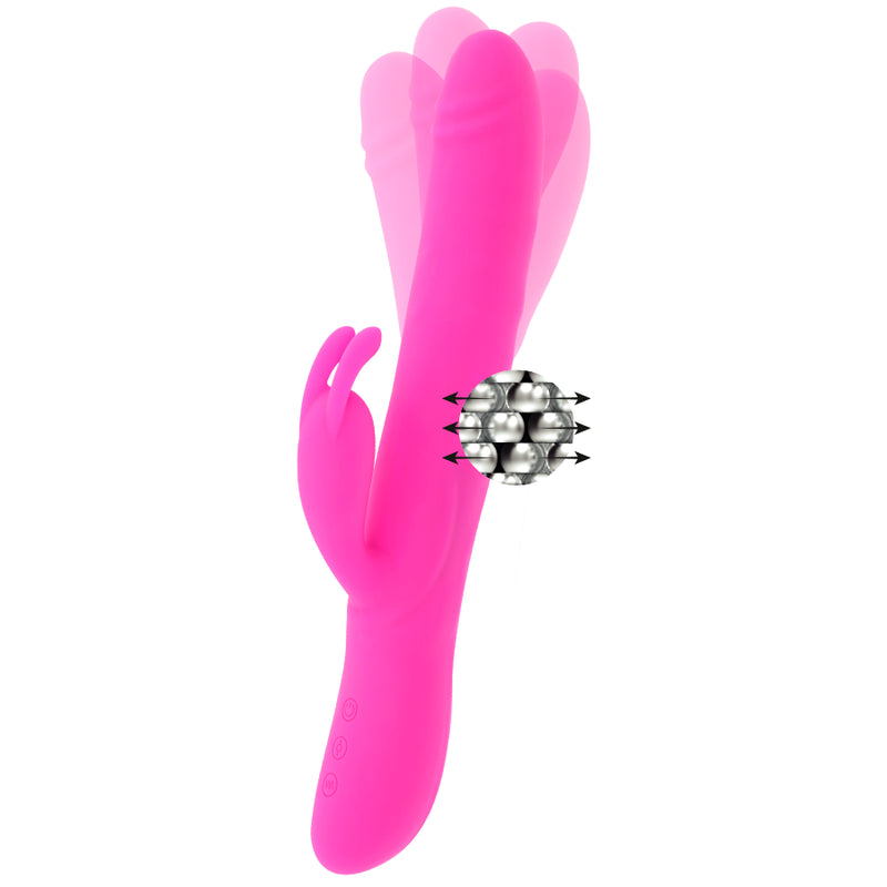 Moressa - Somer Rotador Perlado Y Potente Vibracion  Premium Silicone