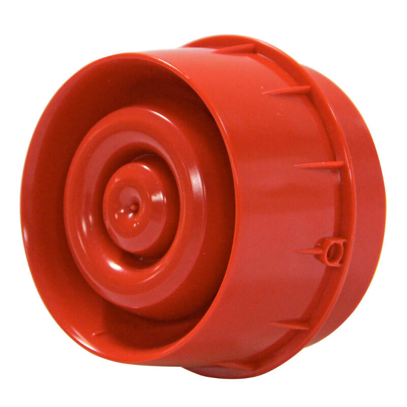 Morley Wso-Rr-Rf Sirena Vía Radio Con Tecnología Mesh. Incluye 4 Pilas Cr123a. Color Rojo