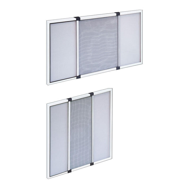 Mosquitera Extensible Blanca 70 X 50 Cm, 2 Uds