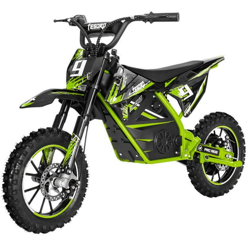 Moto De Cross 36v Verde - Moto Eléctrica Para Niños