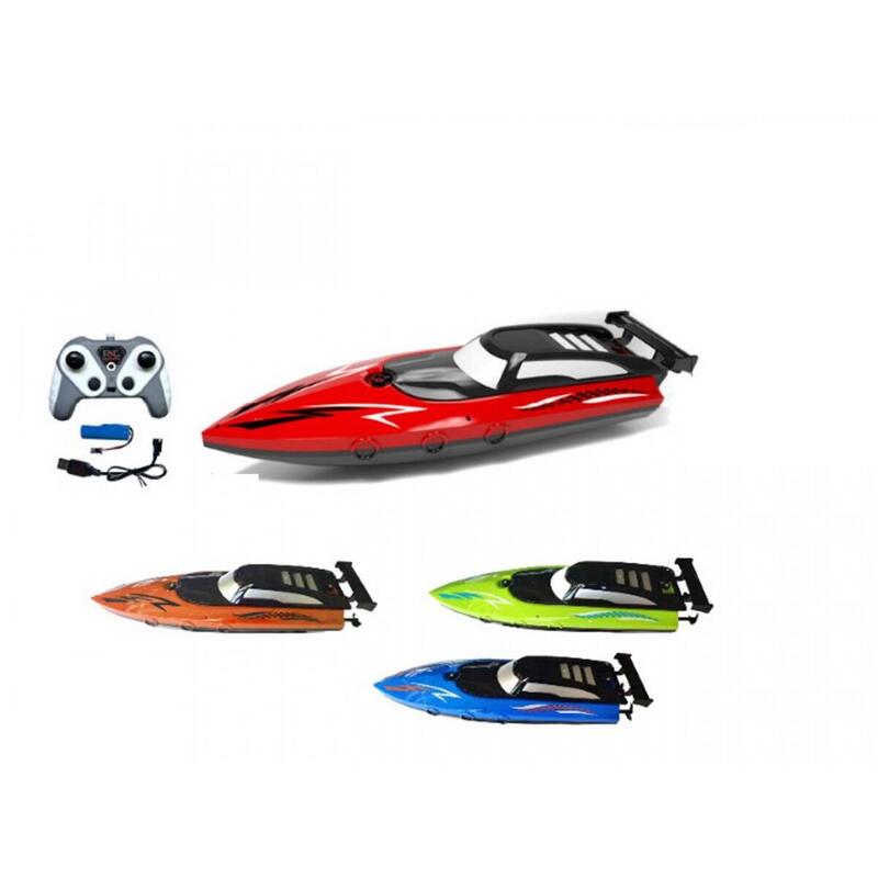 Motorówka R/C 4 Z Ladowarka Usb 4 Kolory Mix