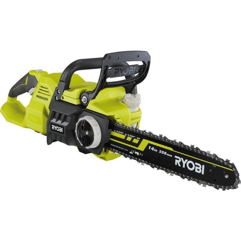 Motosierra Inalámbrica Ryobi Max Power Ry36csx35a-150, 36 Voltios, Motosierra Eléctrica 5133004596