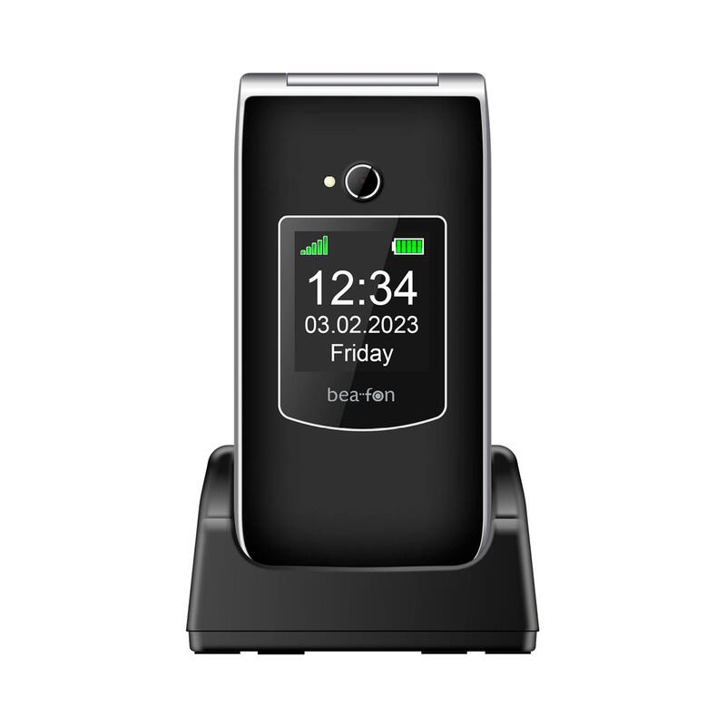 Movil Bea-Fon Sl605 Schwarz-Silber