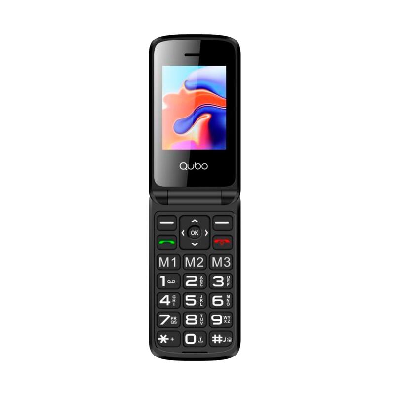 Móvil Qubo Senior X-247 2g Blue  2.4"