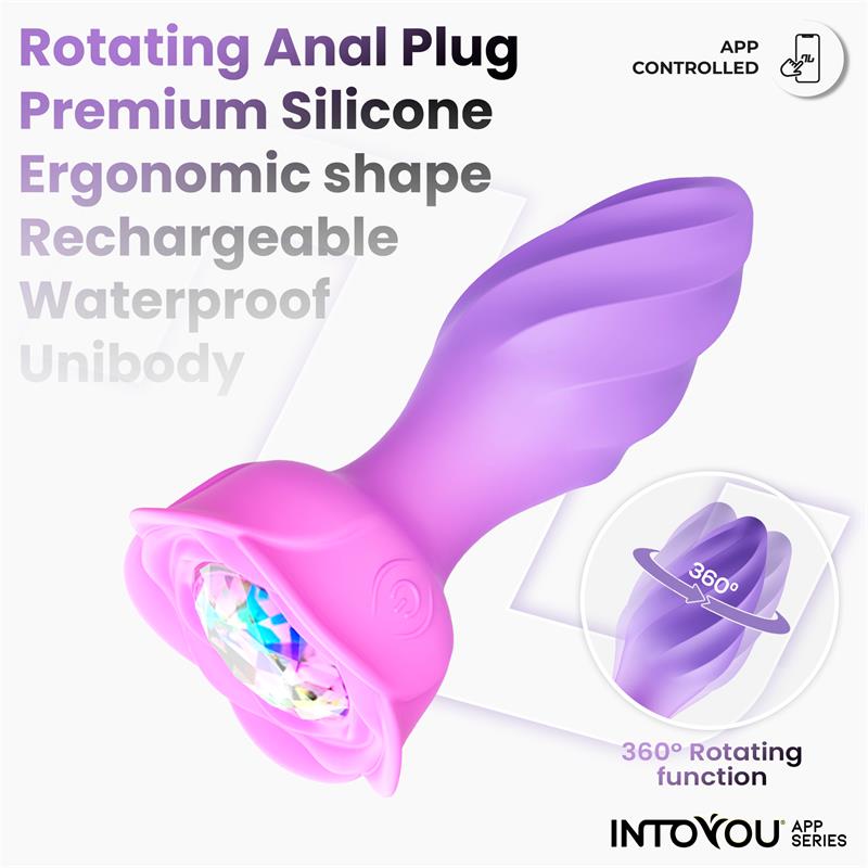 Moxy Plug Anal Con Rotación 360º Con App