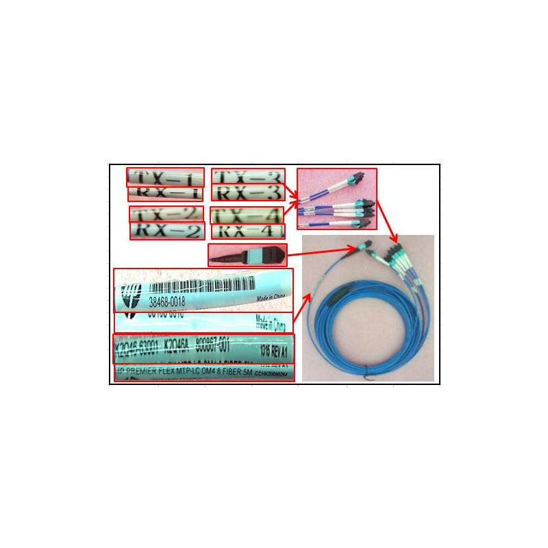 Mpo To 4 X Lc 5m Cable