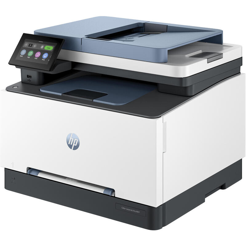 Mpresora Multifunción Hp Laserjet Pro Mfp 3302fdng, Igris/Azul, Usb, Lan, Escanear, Copiar, Fax, Dúplex (Imprimir) 759v1f#Abd