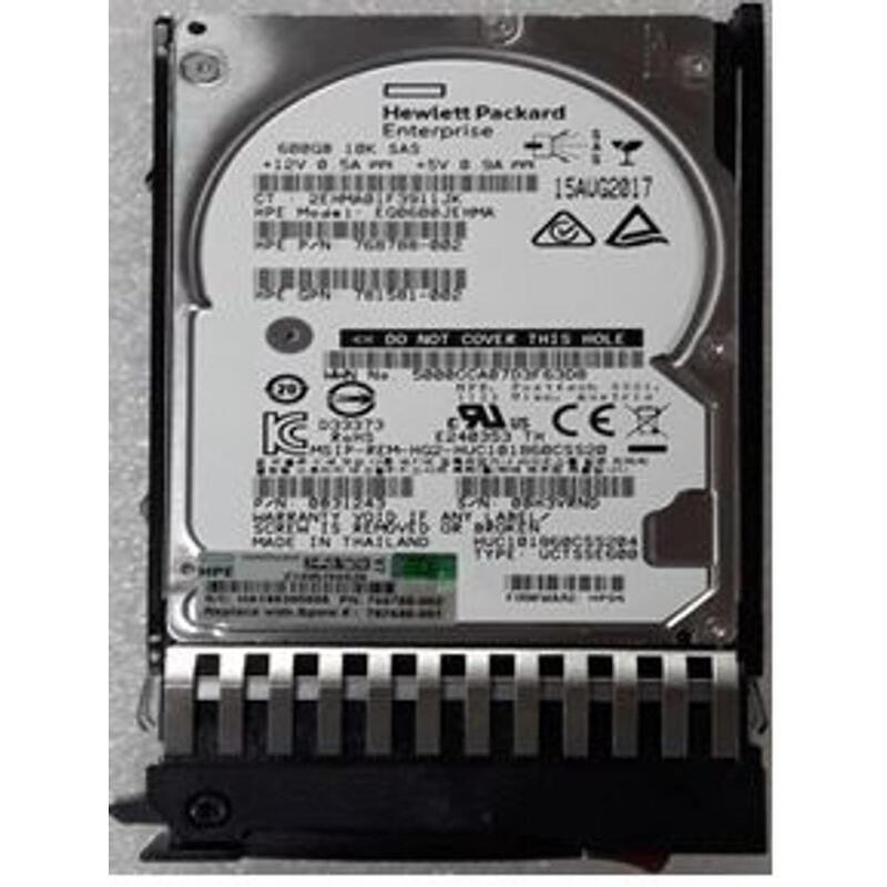 Msa 600gb 12g Sas 10k 2.5in Shipping New Sealed Spares