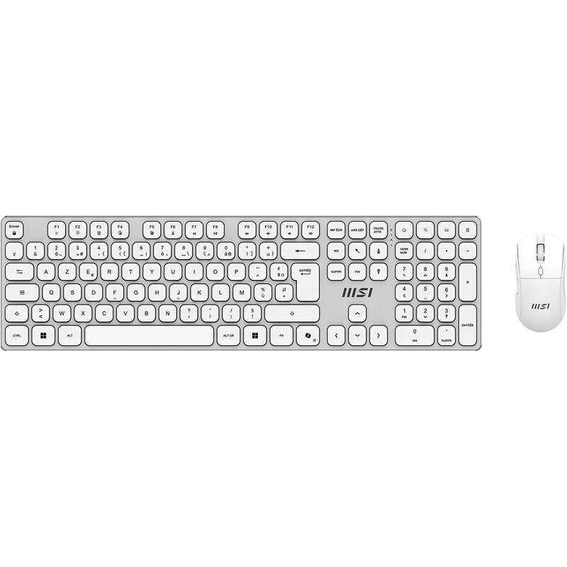Msi Forge K210 W Combo White Fr