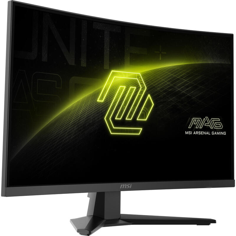 Msi Mag 275cqf E18 27" Rapid Va Wqhd Curvo 1500r 180hz 250cd M2 0.5ms 2xhdmi2.1 Dp