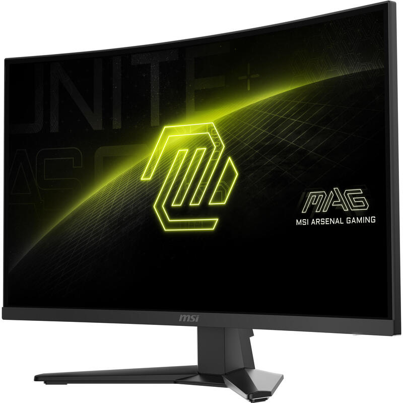 Msi Mag 275cqf E18 27" Rapid Va Wqhd Curvo 1500r 180hz 250cd M2 0.5ms 2xhdmi2.1 Dp