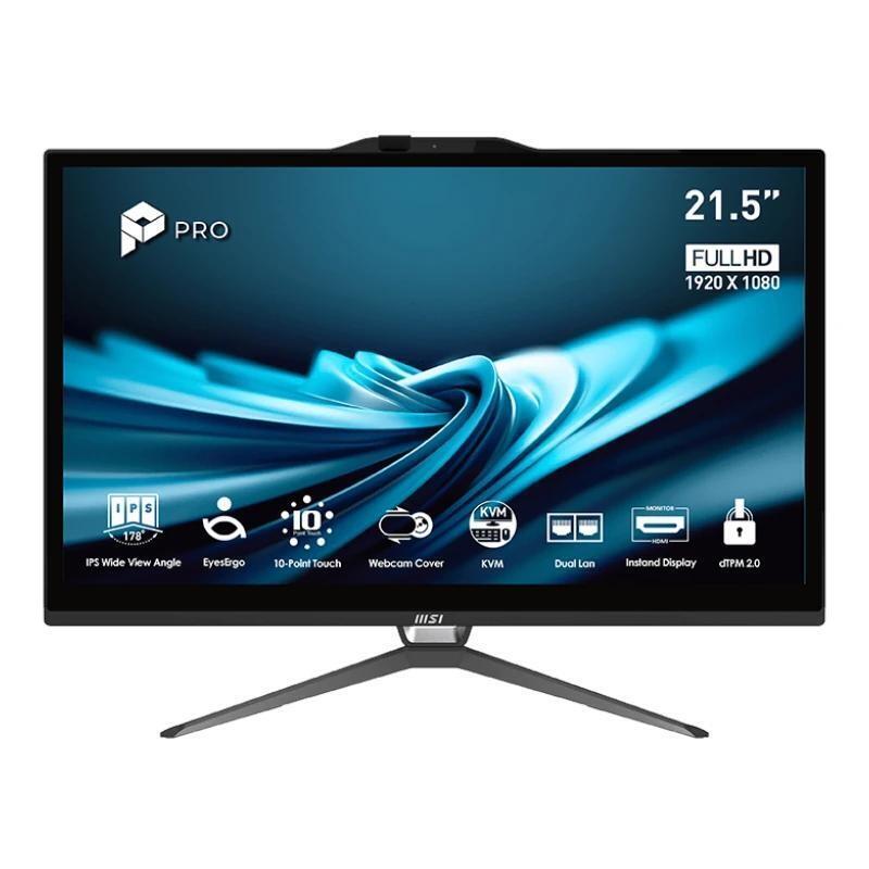 Msi Pro Ap222t-495eu I3-14100 8 256 W11h 22"Tac.N