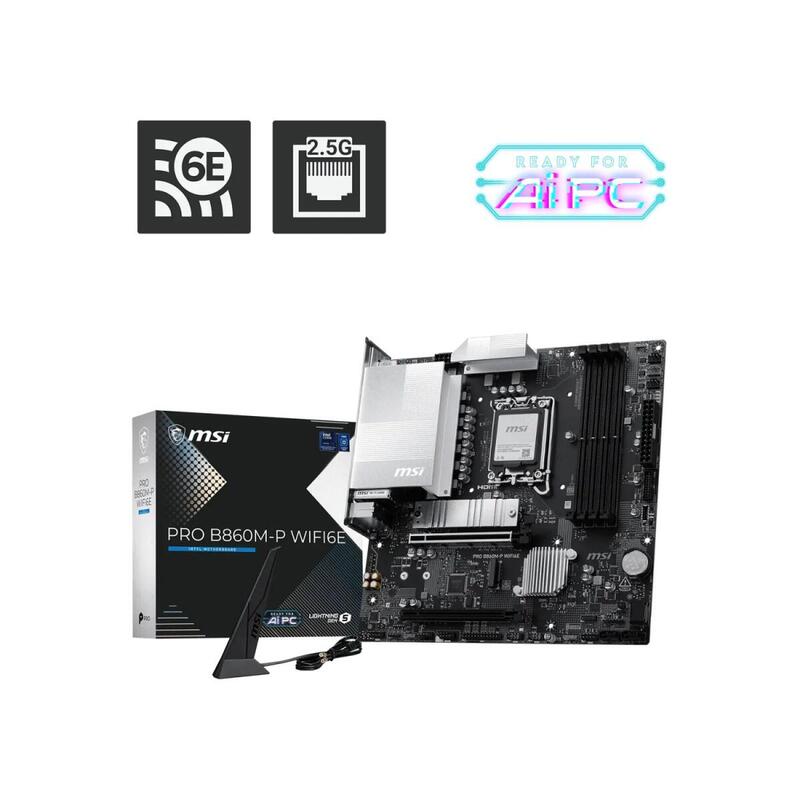 Msi Pro B860m-P Wifi6e Lga1851 Atx