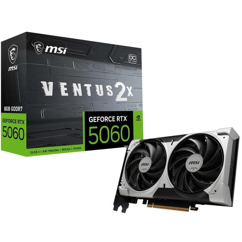 Msi Rtx5060 Ventus 2x Oc V1 8gb Gddr7 Hdmi 3xdp