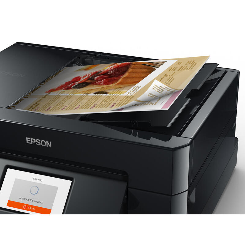 Multifunción Epson Wifi Expression Premium Xp-7100 32/32ppm Borrador Duplex EscaNer 1200*4800ppp Adf Imprime En Cd/Dvd Cartuchos 202bk/C/M