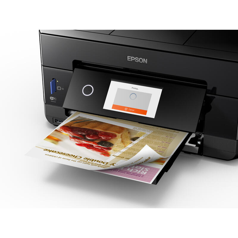 Multifunción Epson Wifi Expression Premium Xp-7100 32/32ppm Borrador Duplex EscaNer 1200*4800ppp Adf Imprime En Cd/Dvd Cartuchos 202bk/C/M
