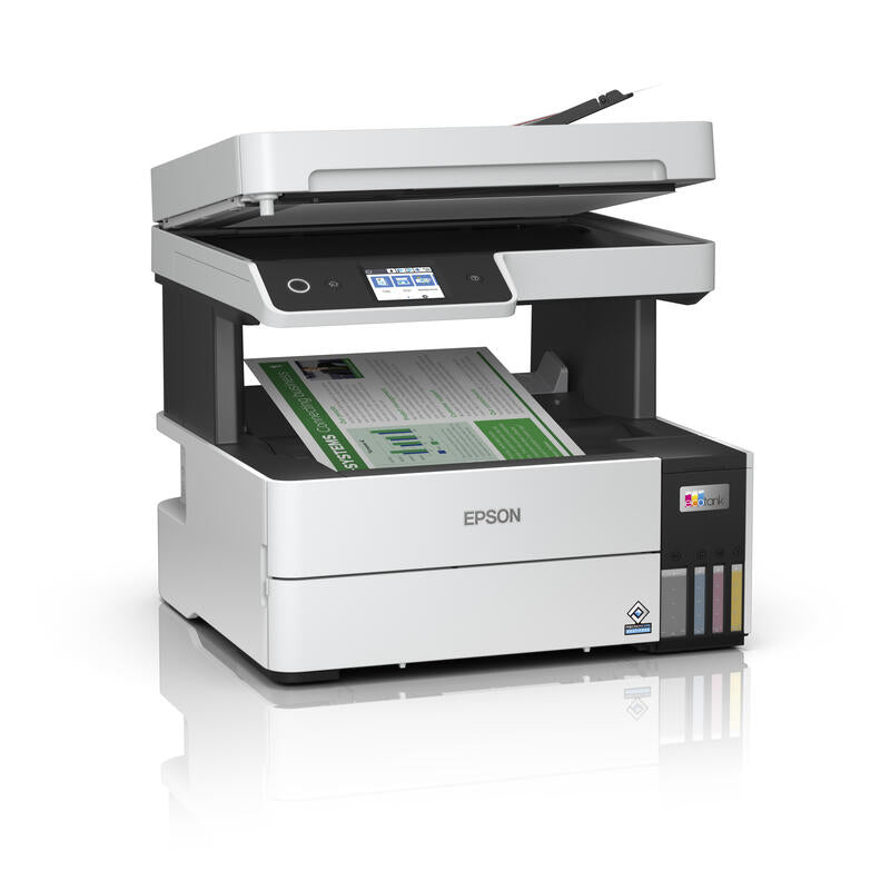 Multifunción Recargable Color Epson Ecotank Et-5150 Wifi/ Dúplex/ Blanca