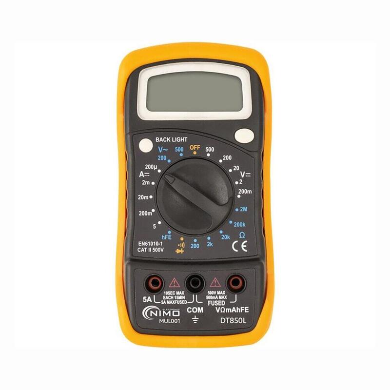 Multimetro Digital Mul001 Dt850l. Nimo