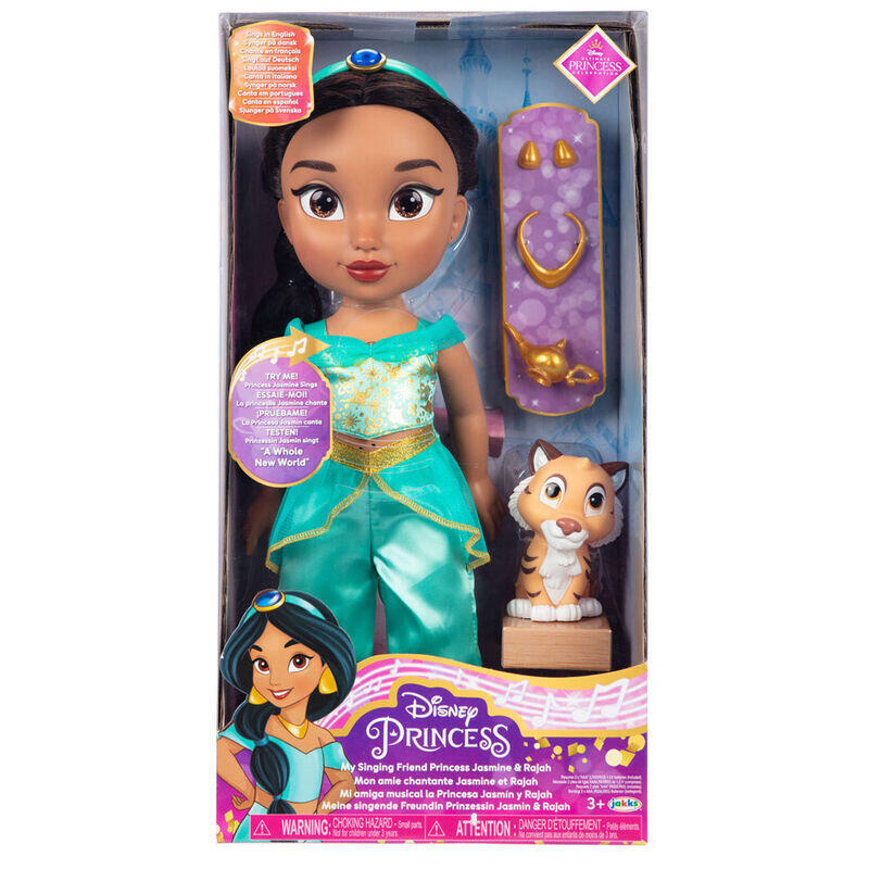 Muñeca Jasmine Aladdin Disney 38cm Musical