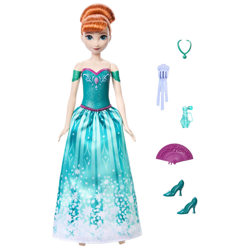 Muñeca Spin And Reveal Anna Frozen Disney