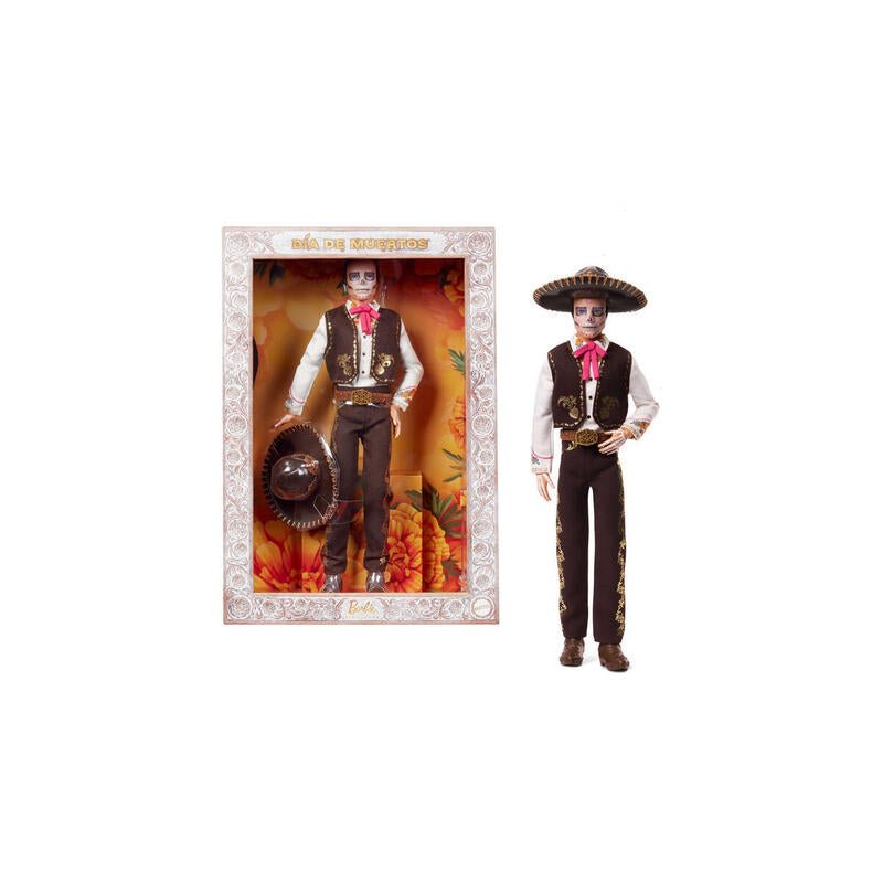 Muñeco Barbie Signature Dia De Muertos 2025 Ken Con Traje Y Sombrero Jbj06