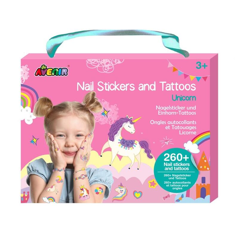 Naklejki Na Paznokcie I Tatuaze - Jednorozce