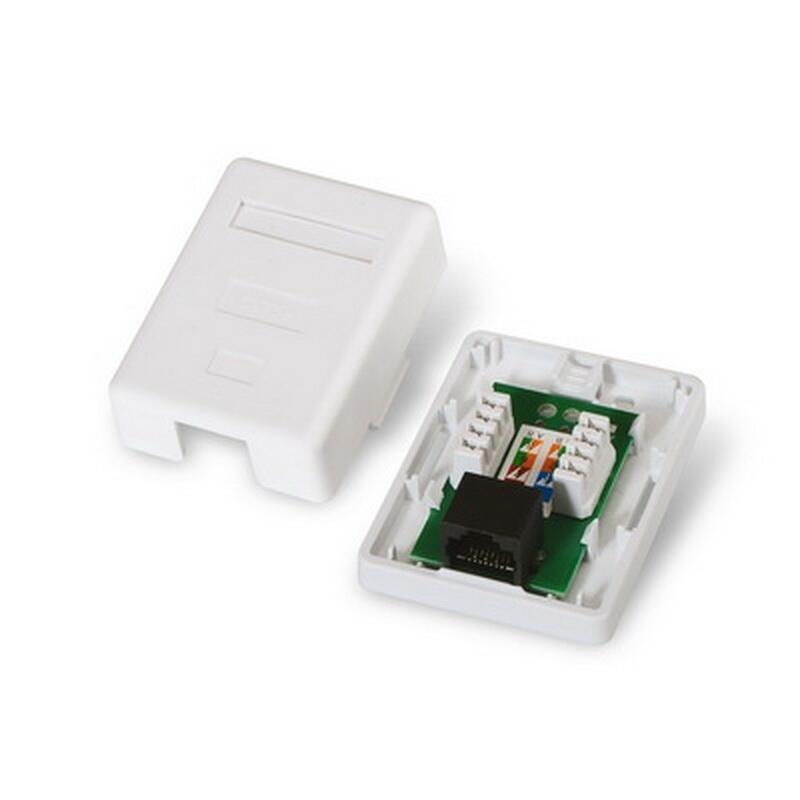Nanocable Roseta De Superficie Rj45 Cat.5e Utp 1 Toma